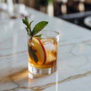 Apple Brandy Smash Cocktail Recipe