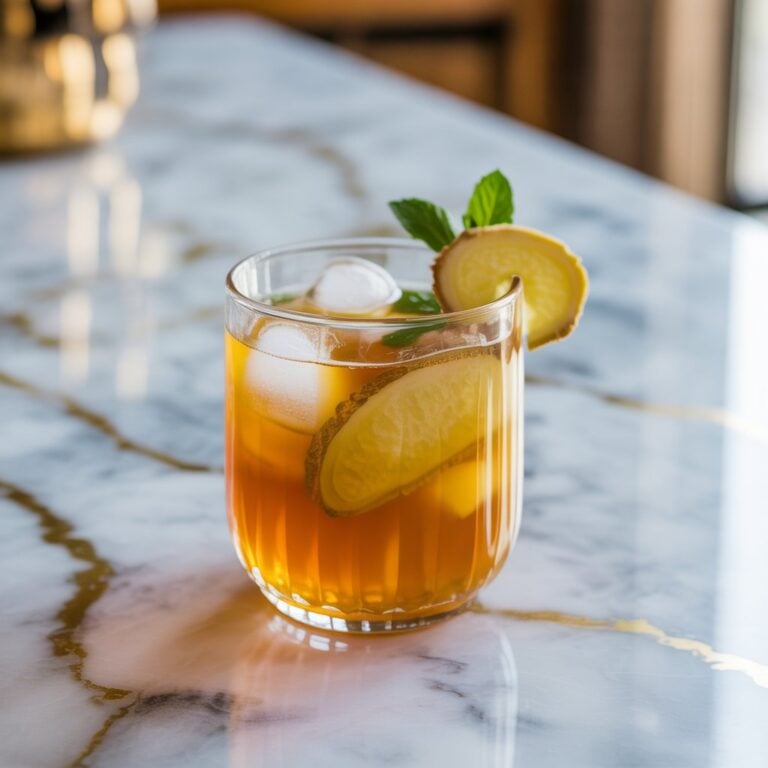 Ginger Beer and Rum Punch Cocktail Recipe