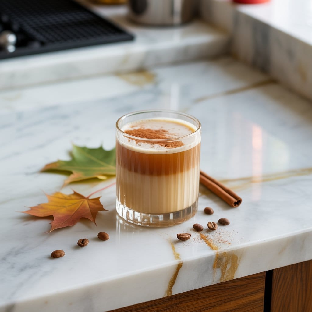 Cinnamon Maple White Russian Cocktail Recipe