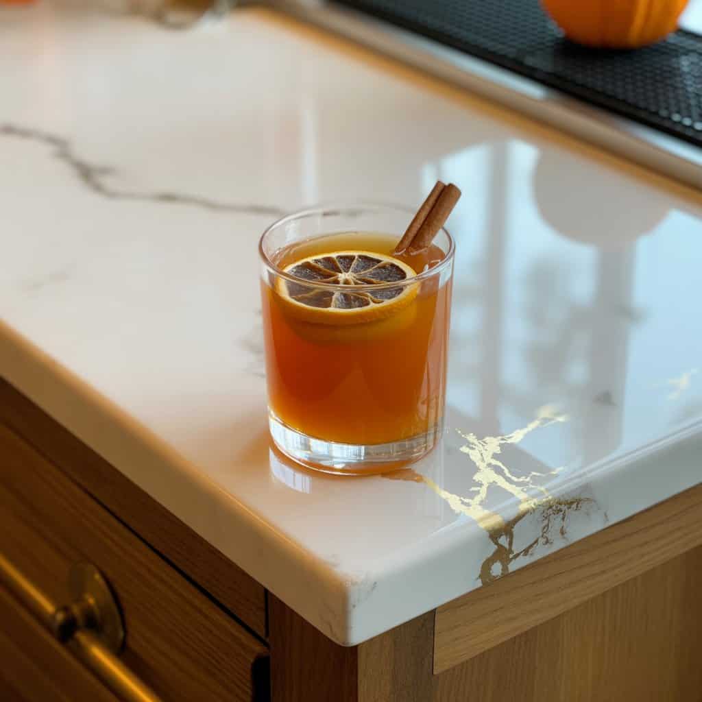 Pumpkin Bourbon Sour Cocktail Recipe