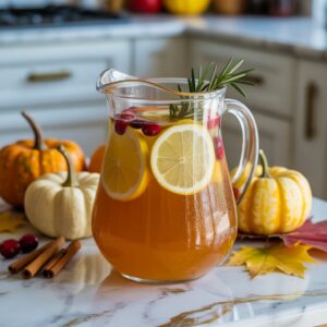 Maple Lemonade Refresher Mocktail Recipe