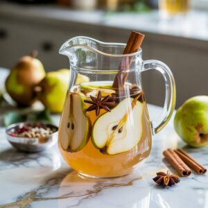 Spiced Pear Mocktail Recipe