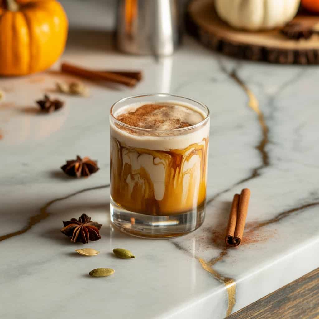 Pumpkin Spice White Russian Cocktail Recipe