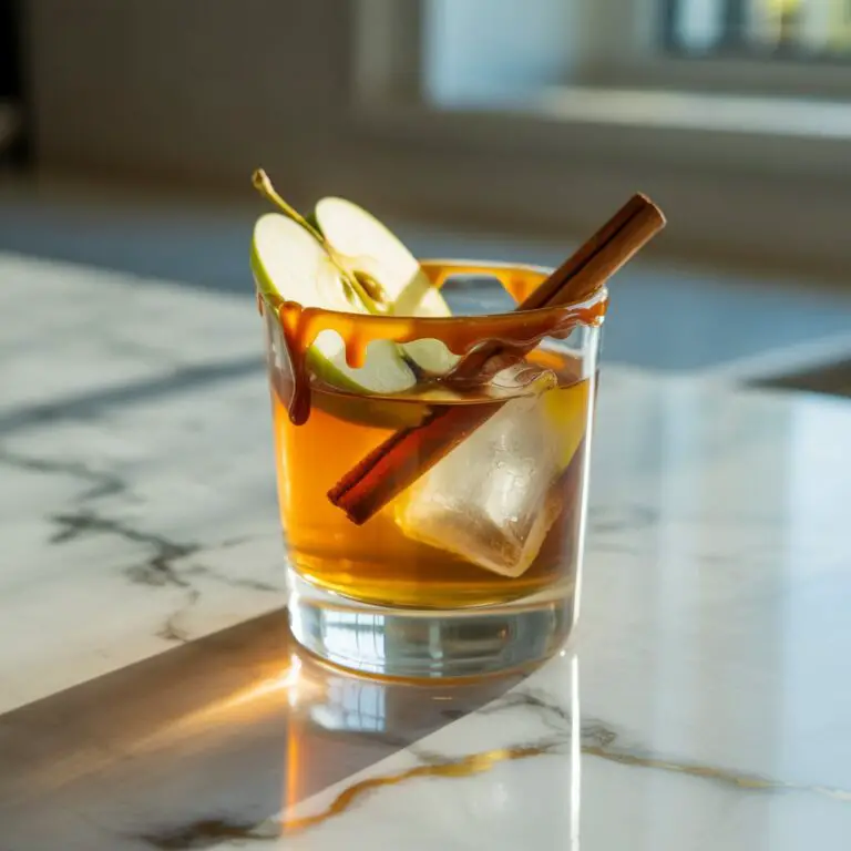 Caramel Apple Old Fashioned Cocktail Recipe
