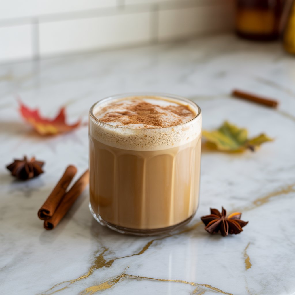 Chai Bourbon Latte Cocktail Recipe