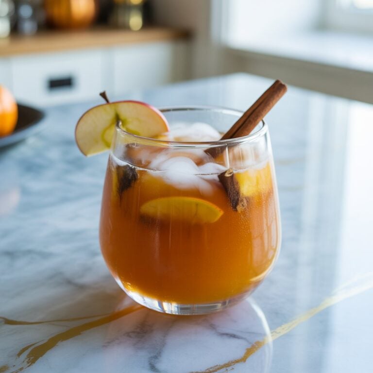 Spooky Pumpkin Punch with Apple Cider and Dry Ice Cocktail Recipe