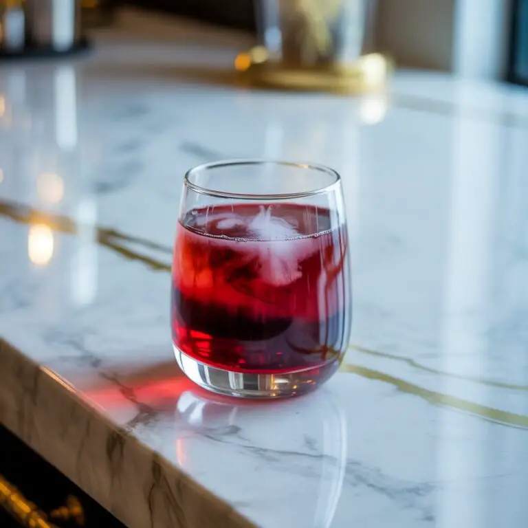 Vampire’s Kiss Cocktail with Dry Ice Cocktail Recipe
