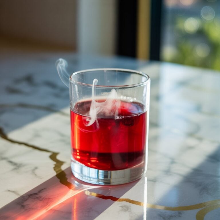 Dead Man’s Blood Punch with Dry Ice Cocktail Recipe