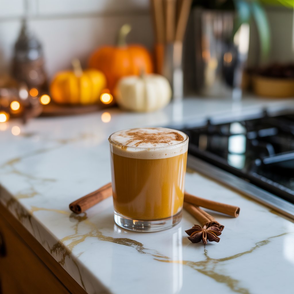 Pumpkin Spice Fog Latte Cocktail Recipe
