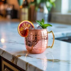Blood Orange Moscow Mule Cocktail Recipe