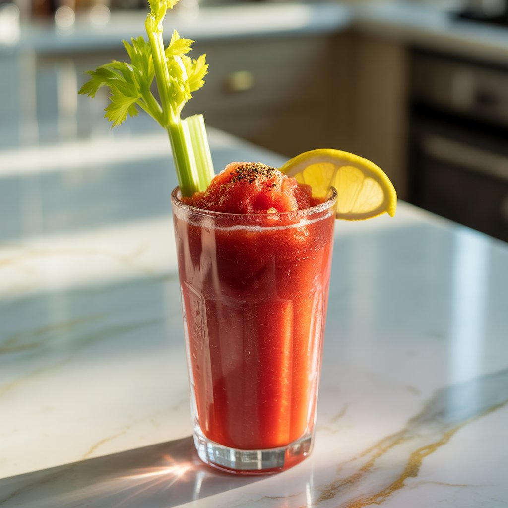 Bloody Mary Slushie Cocktail Recipe