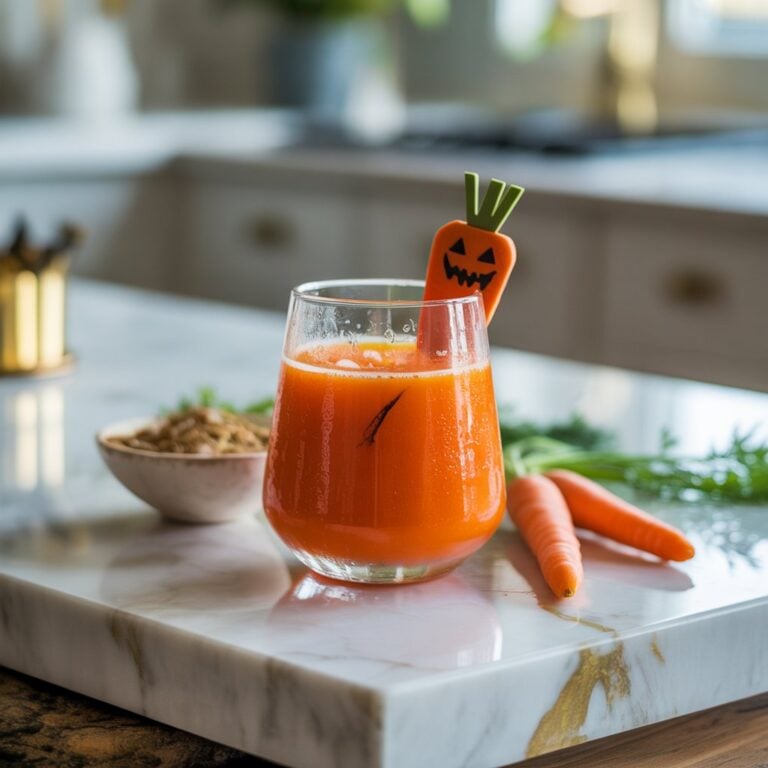 Creepy Carrot Cooler Mocktail Recipe