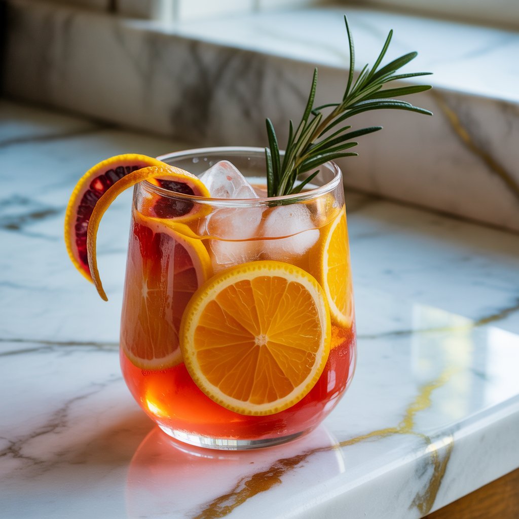 Spooky Citrus Smash Mocktail Recipe