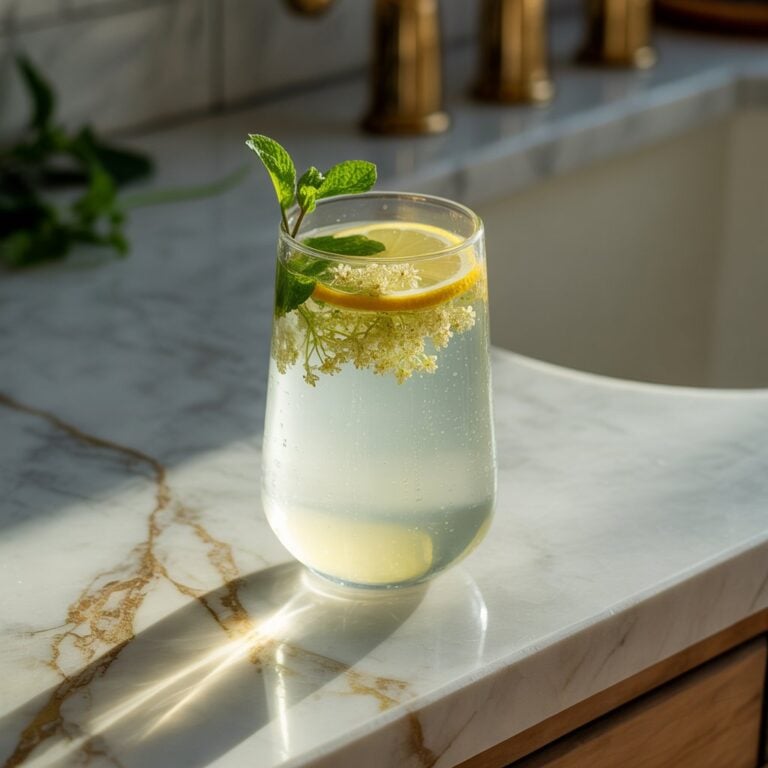 Eerie Elderflower Elixir Mocktail Recipe