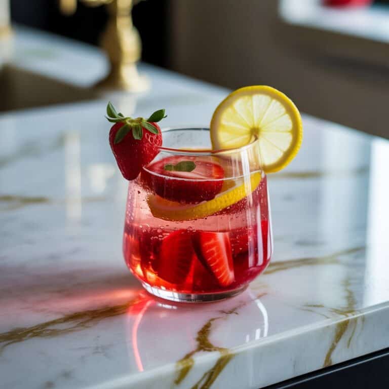 Sinister Strawberry Lemonade Mocktail Recipe