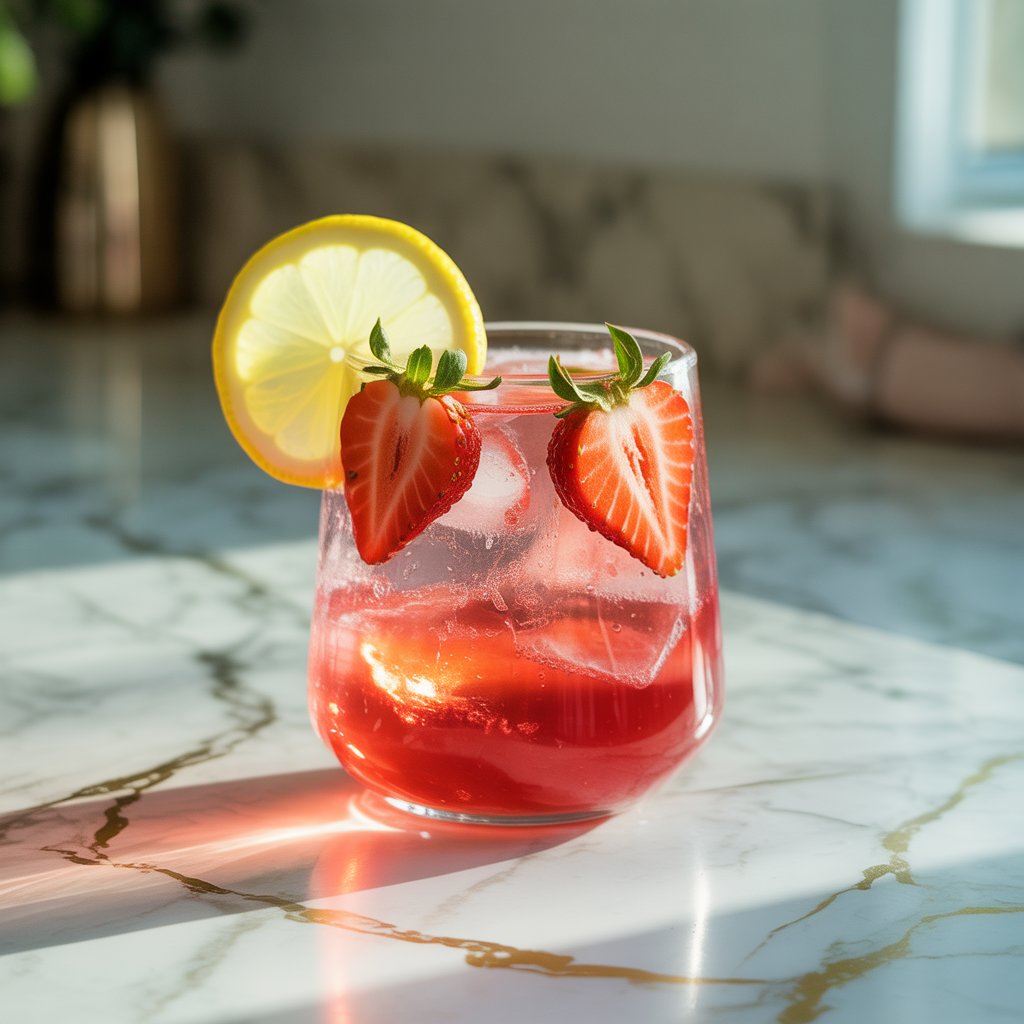 Sinister Strawberry Lemonade Mocktail Recipe