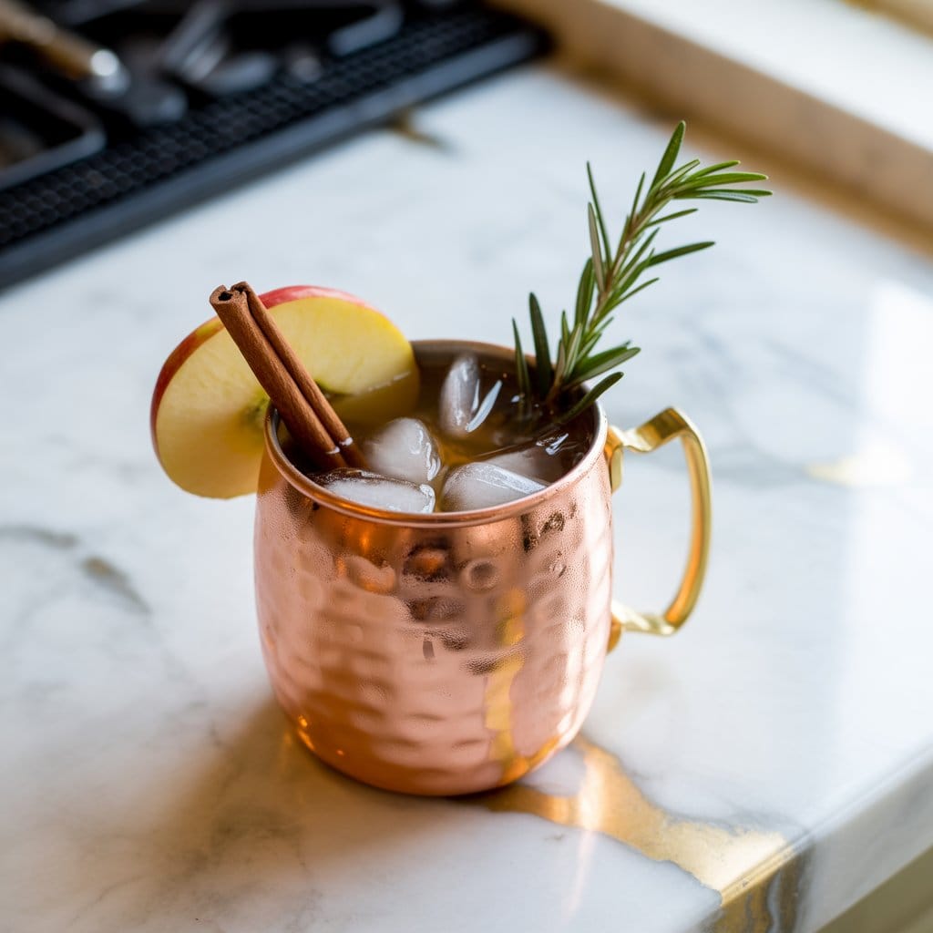 Spiced Apple Cider Mule