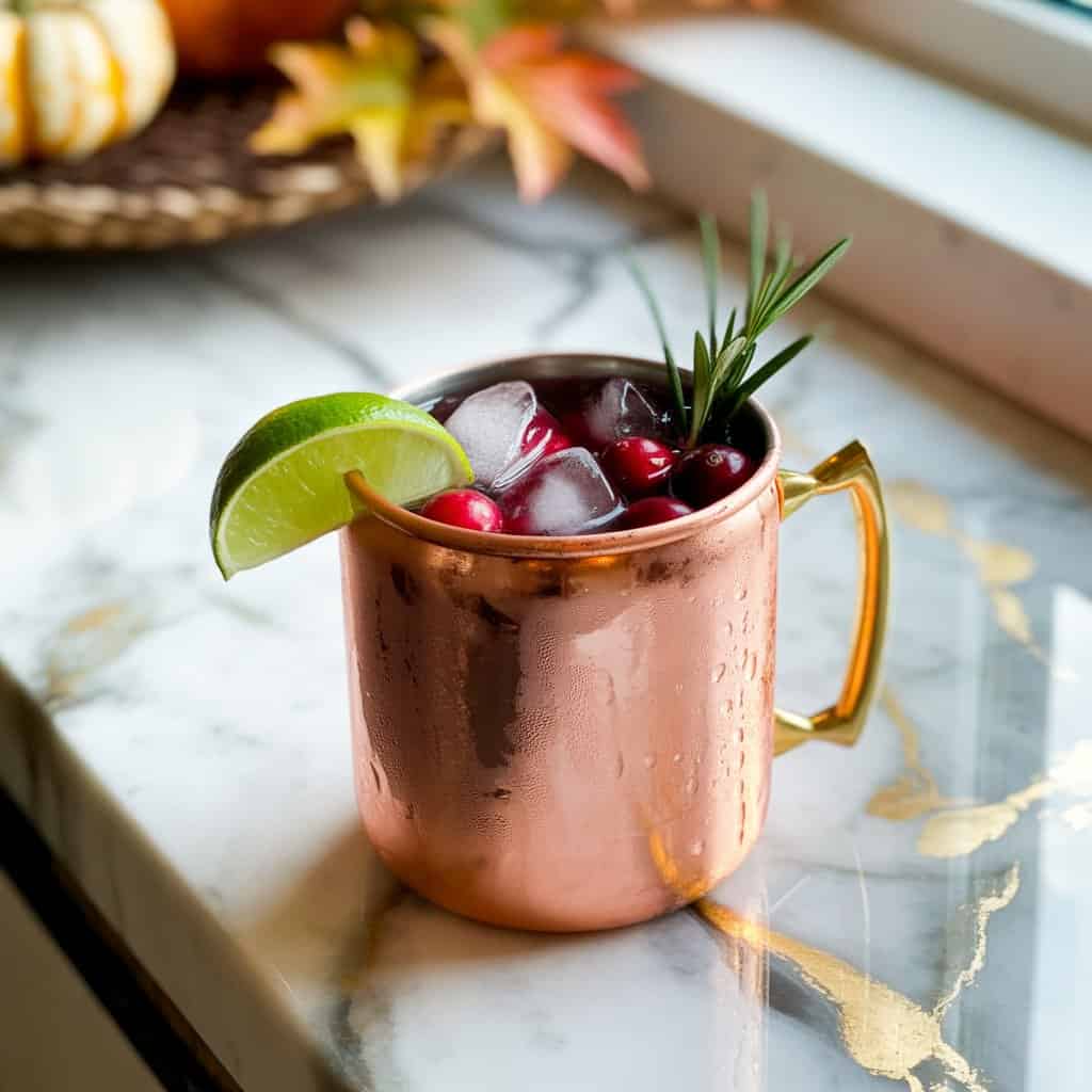 Cranberry Moscow Mule