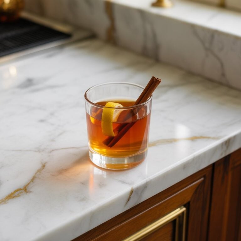 Cinnamon Honey Whiskey Sour Cocktail Recipe