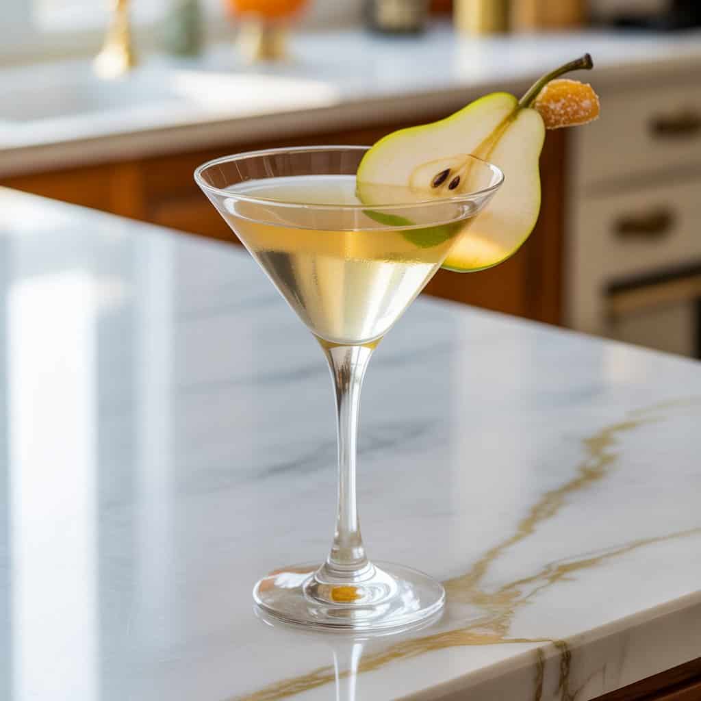 Pear and Ginger Martini
