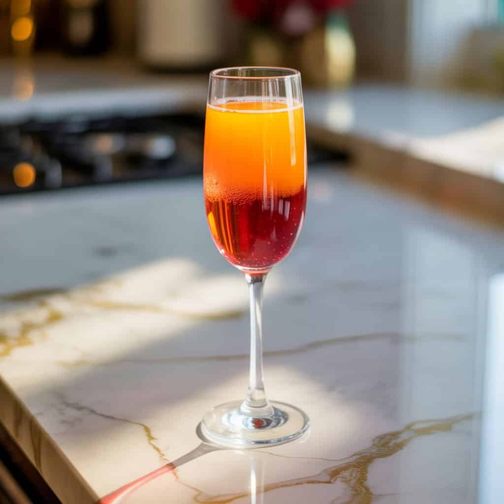 Orange Cranberry Mimosa