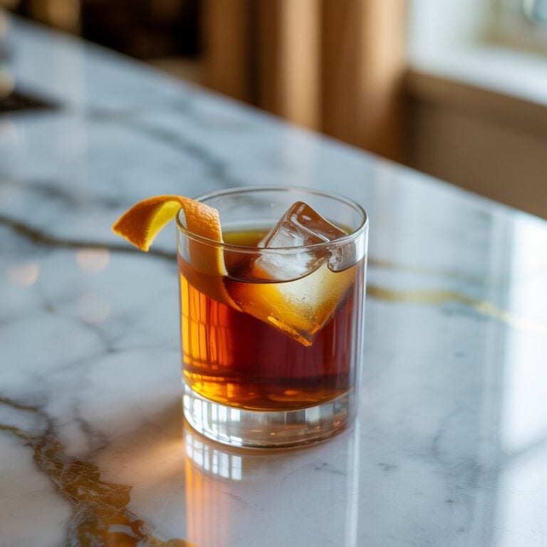 Brown Butter Old Fashioned Cocktail Recipe