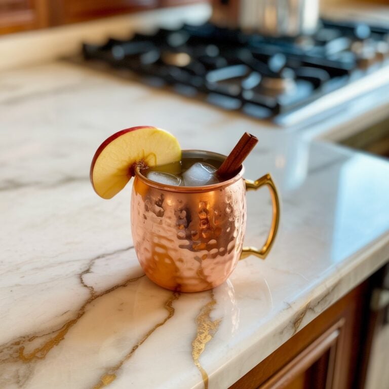 Maple Cinnamon Vodka Mule Cocktail Recipe