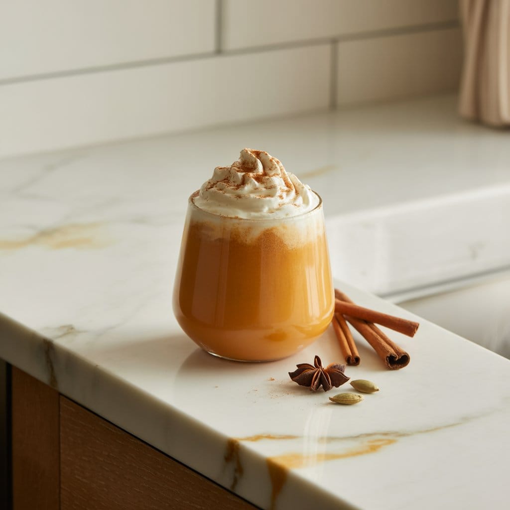 Pumpkin Spice Latte Mocktail Recipe