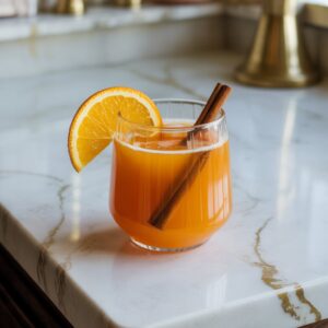 Cinnamon Orange Spritz Mocktail Recipe