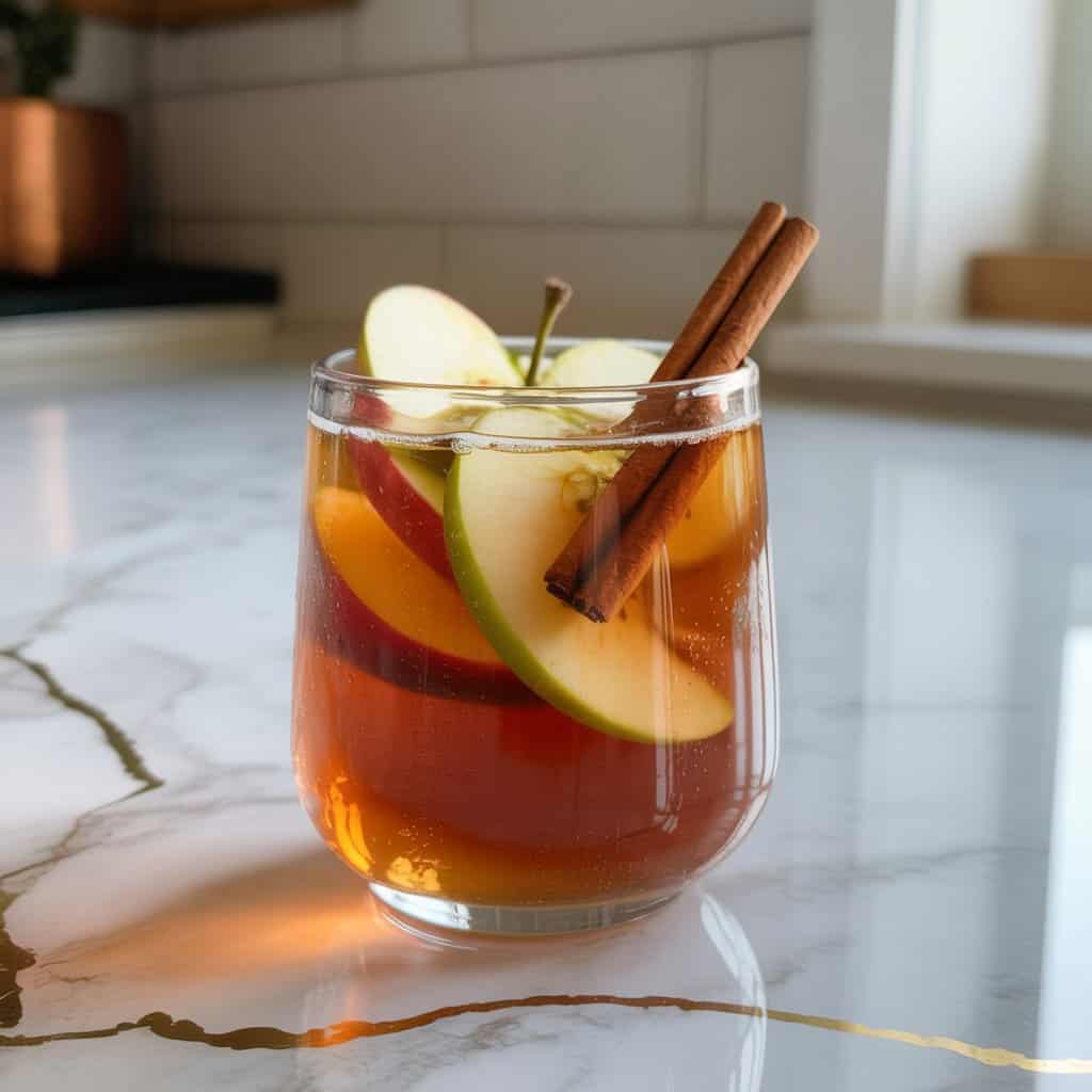 Caramel Apple Soda Mocktail Recipe