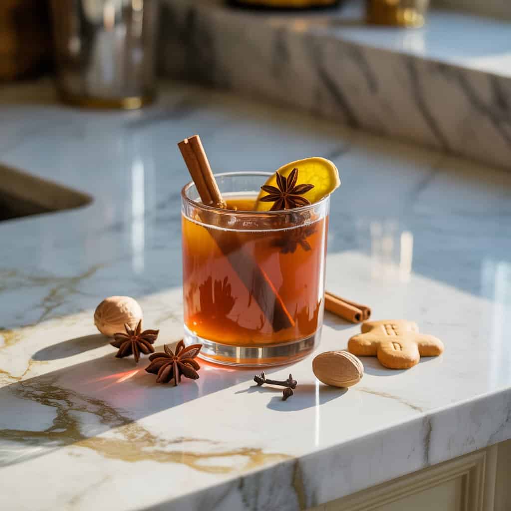 Gingerbread Delight Mocktail Recipe