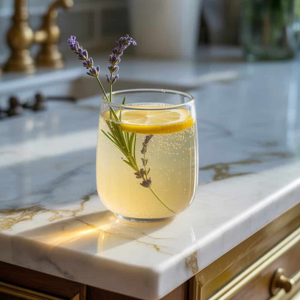 Honey Lavender Lemonade Mocktail Recipe