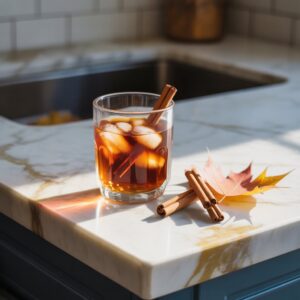 Cinnamon Maple Iced Tea Mocktail Recipe