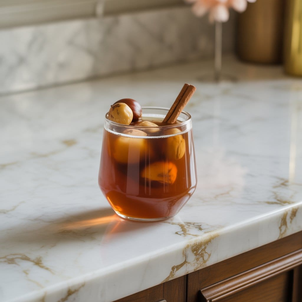 Roasted Chestnut Cooler Mocktail Recipe