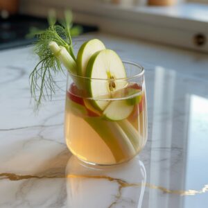 Apple Fennel Refresher Mocktail Recipe