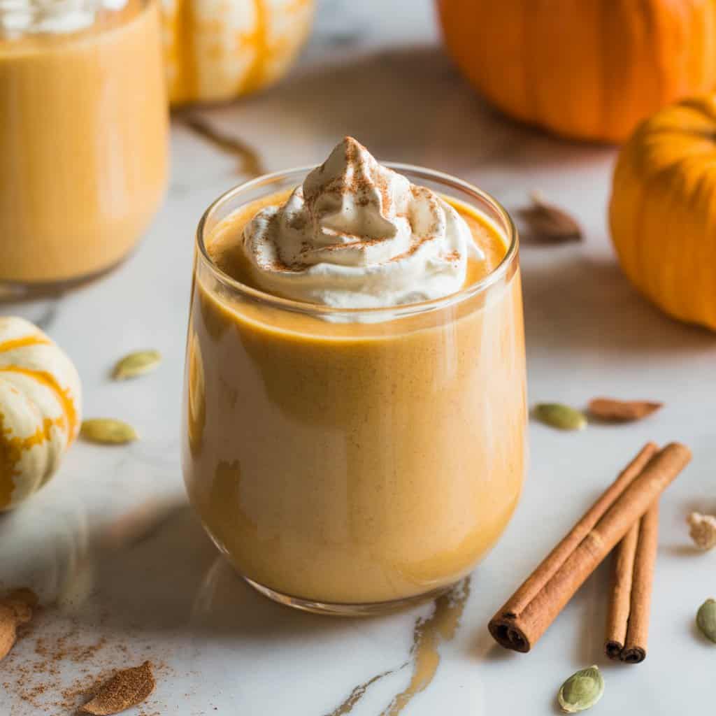 Pumpkin Pie Smoothie Mocktail Recipe