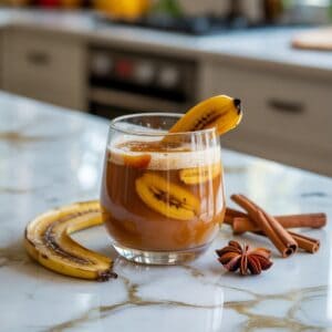 Caramelized Banana Mocktail Recipe