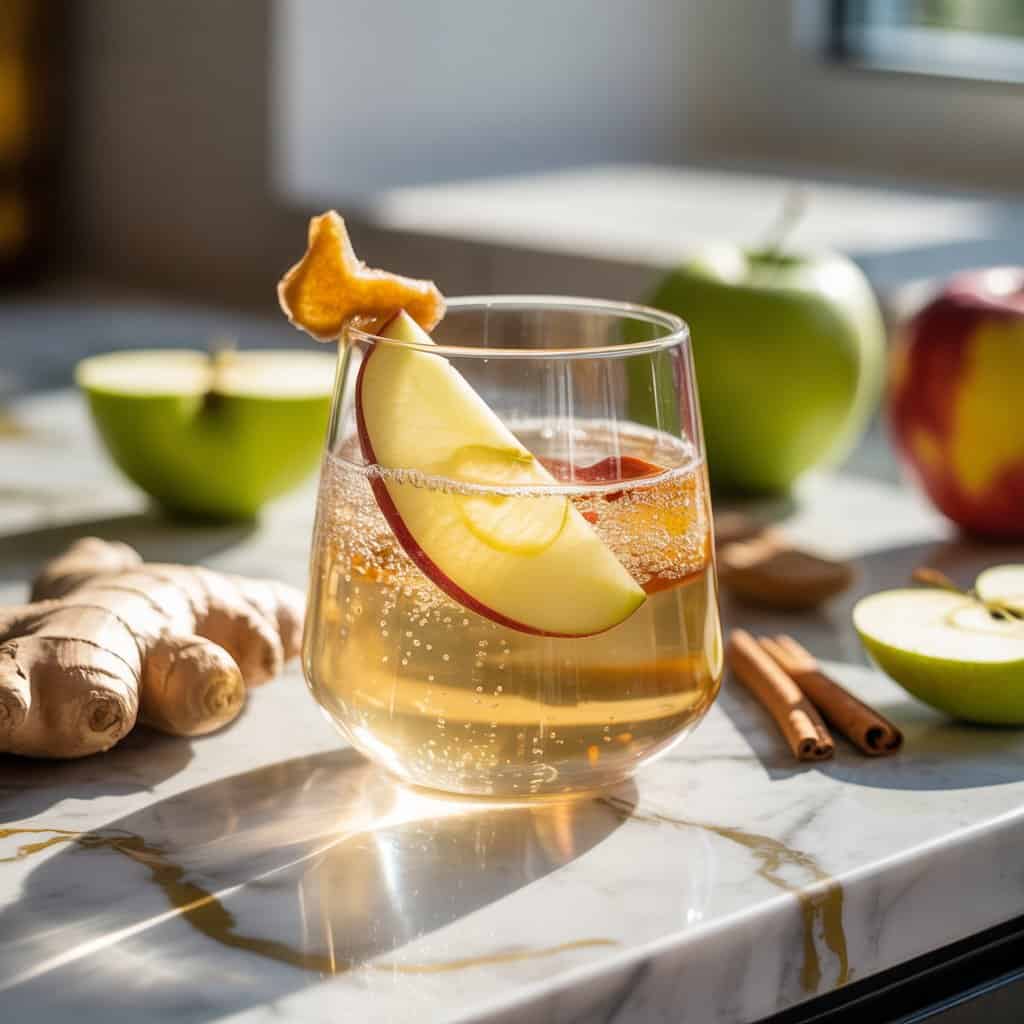 Ginger Apple Snap Mocktail Recipe