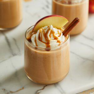 Caramel Apple Smoothie Mocktail Recipe