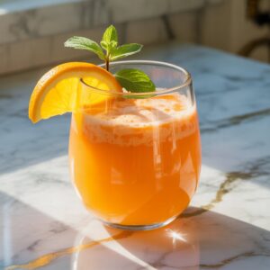 Orange Creamsicle Punch Mocktail Recipe
