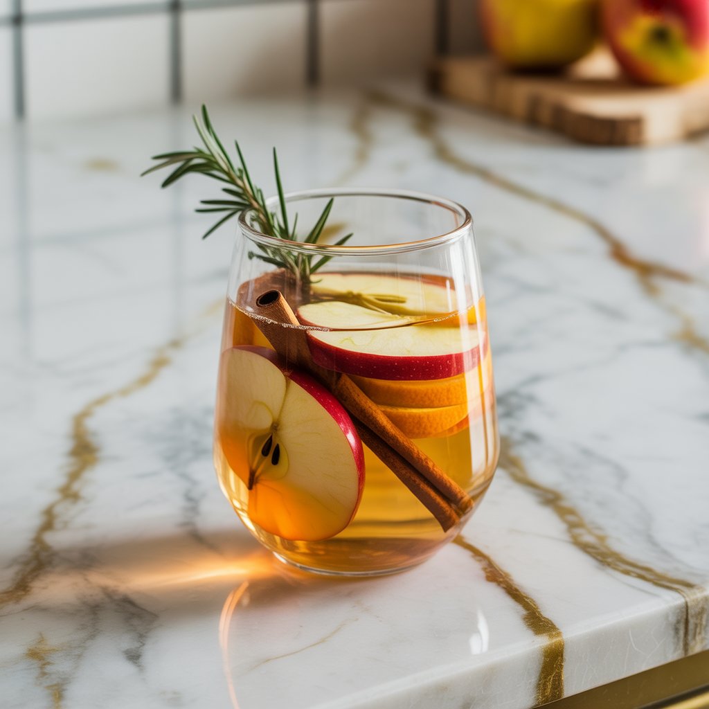 Apple Cider Sangria Mocktail Recipe