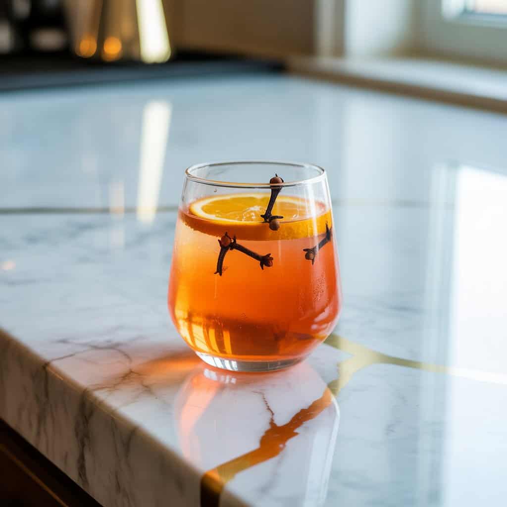Orange Clove Spritz Mocktail Recipe