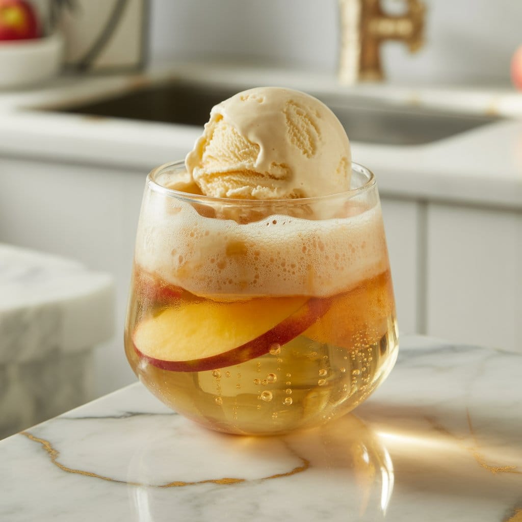 Honeycrisp Cider Float Mocktail Recipe