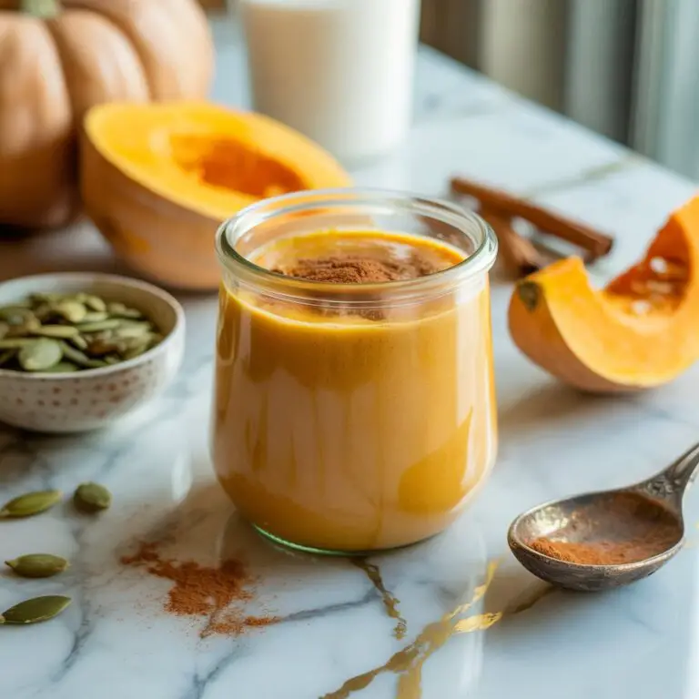 Butternut Squash Smoothie Mocktail Recipe