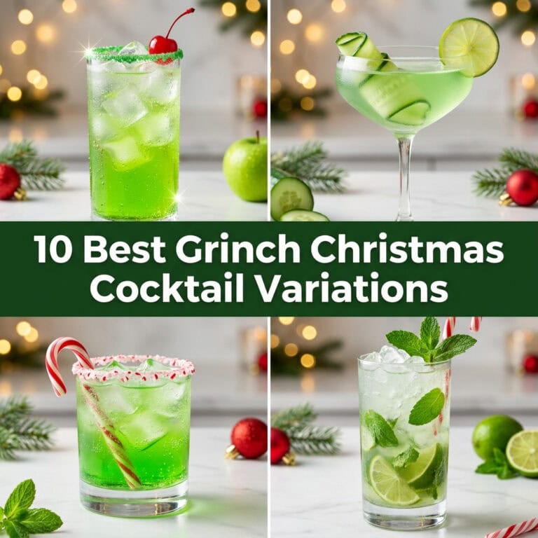 10 Best Grinch Christmas Cocktail Variations