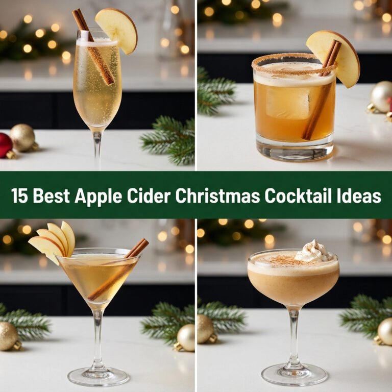 15 Best Apple Cider Christmas Cocktail Ideas