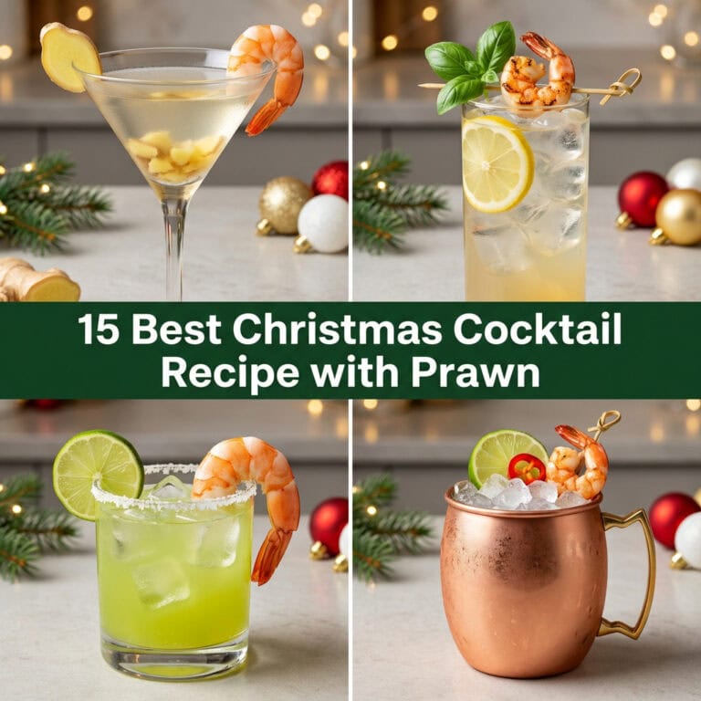 15 Best Christmas Cocktail Recipe with Prawn