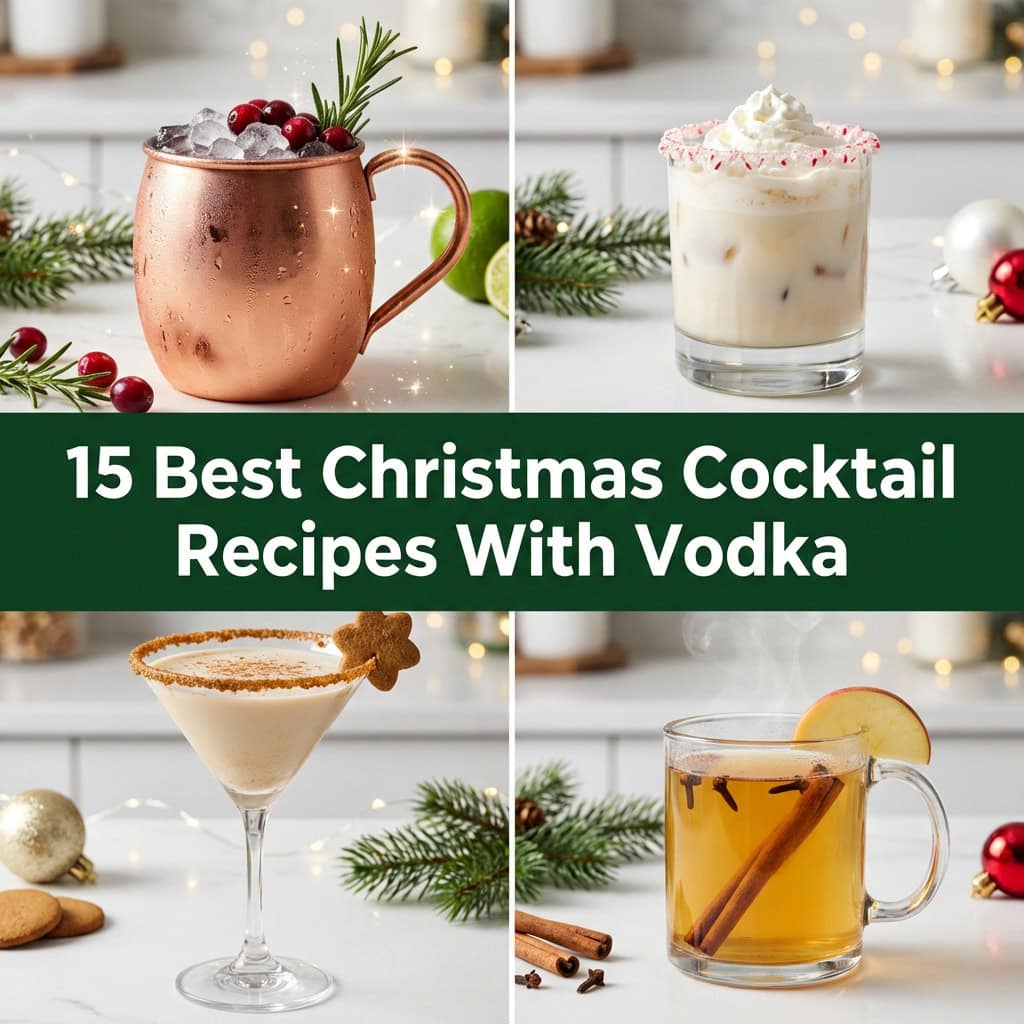 15 Best Christmas Cocktail Recipes With Vodka