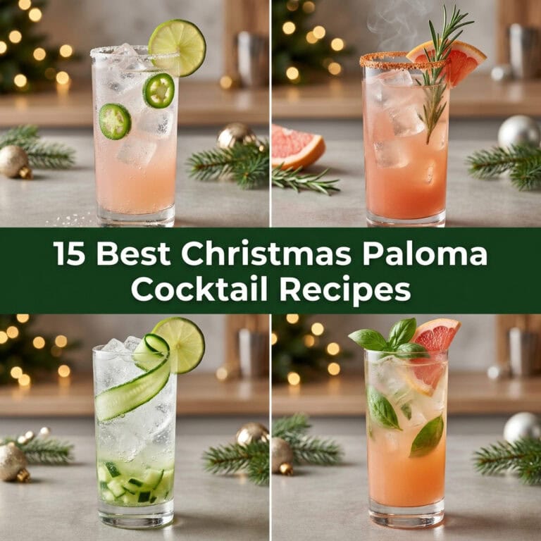 15 Best Christmas Paloma Cocktail Recipes