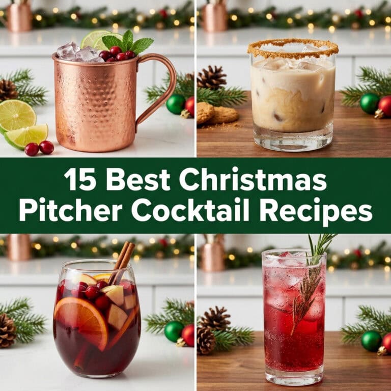 15 Best Christmas Pitcher Cocktail Recipes